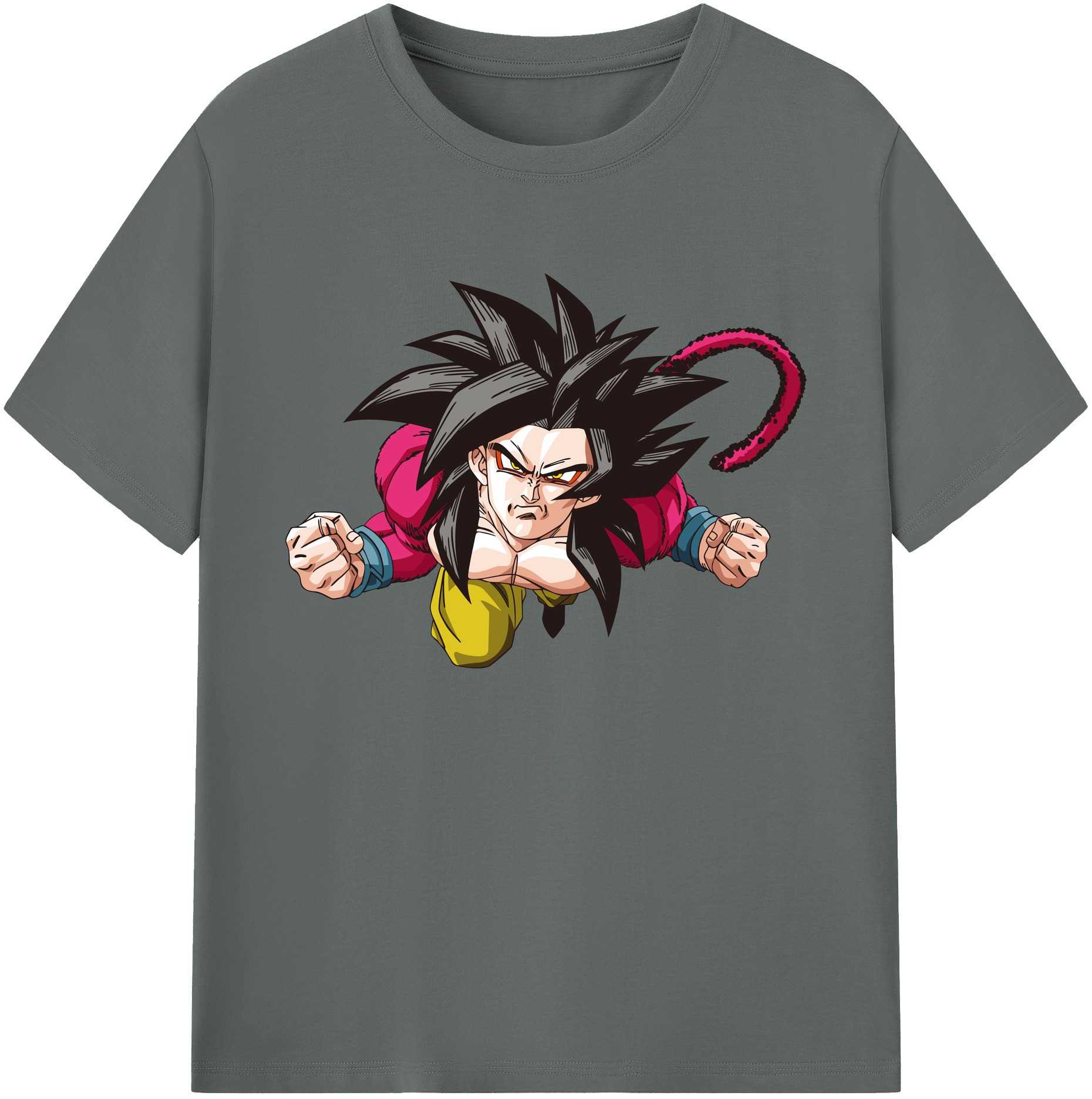 （画像用） ドラゴンボール 孫悟空（そん ごくう）Son Goku カカロット DRAGON BALL Kakarotto 綿100％ メンズ半袖Tシャツ｜肌触りやわらか＆通気性
